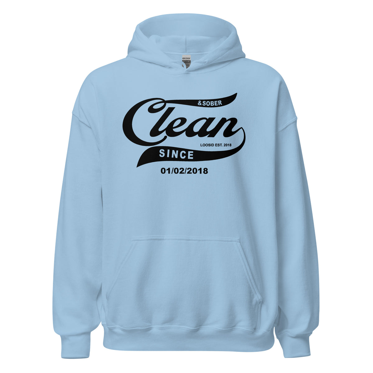 Recovery Hoodie offering comfort, style, and sober pride