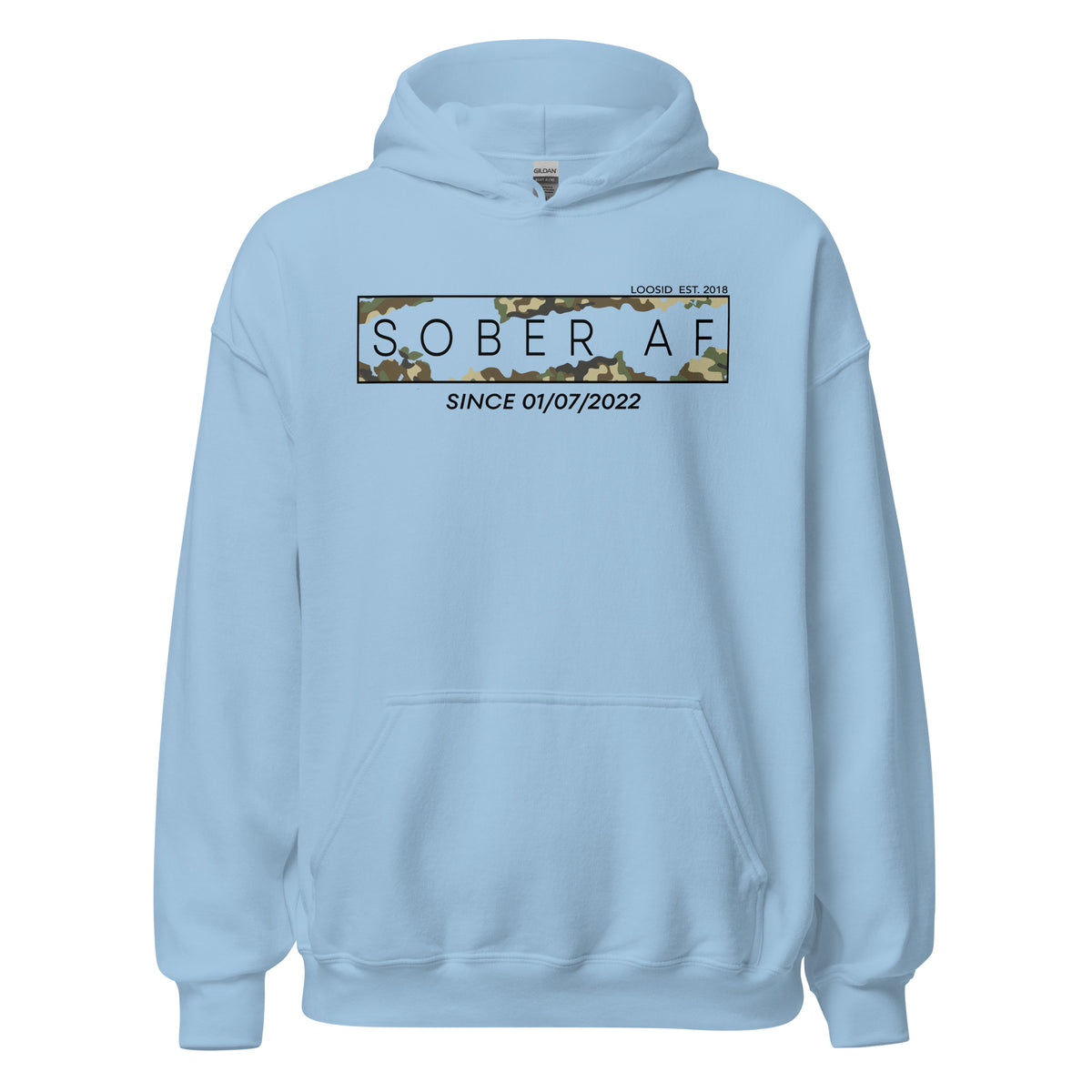 Recovery hoodie ideal for honoring personal milestones