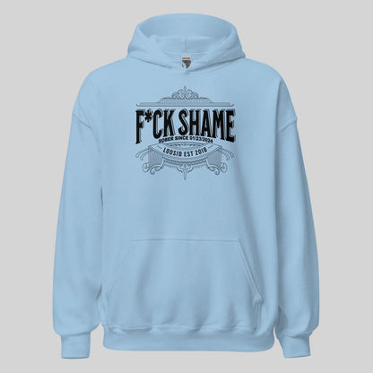 F*ck Shame Recovery Hoodie lifestyle view (view 25)