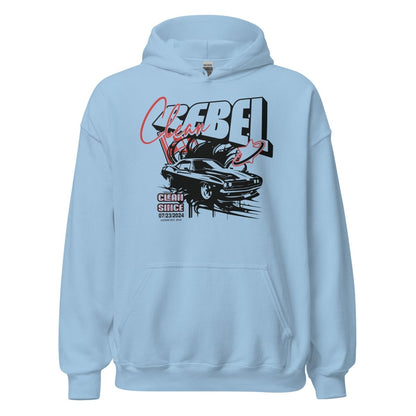 Clean Rebel Custom Recovery Date Recovery Hoodie featuring the design (view 11)