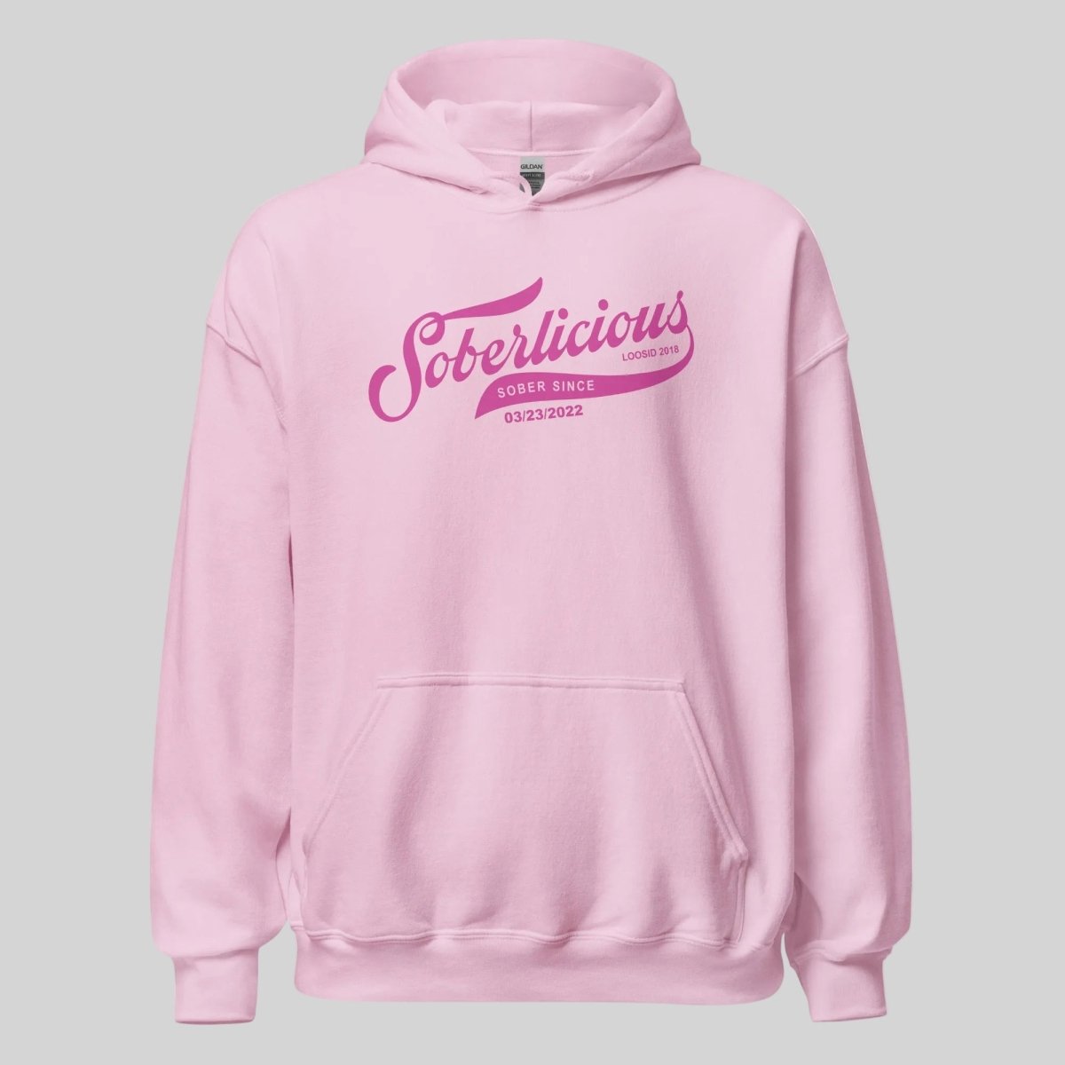 Soberlicious Recovery Hoodie graphic detail (view 4)