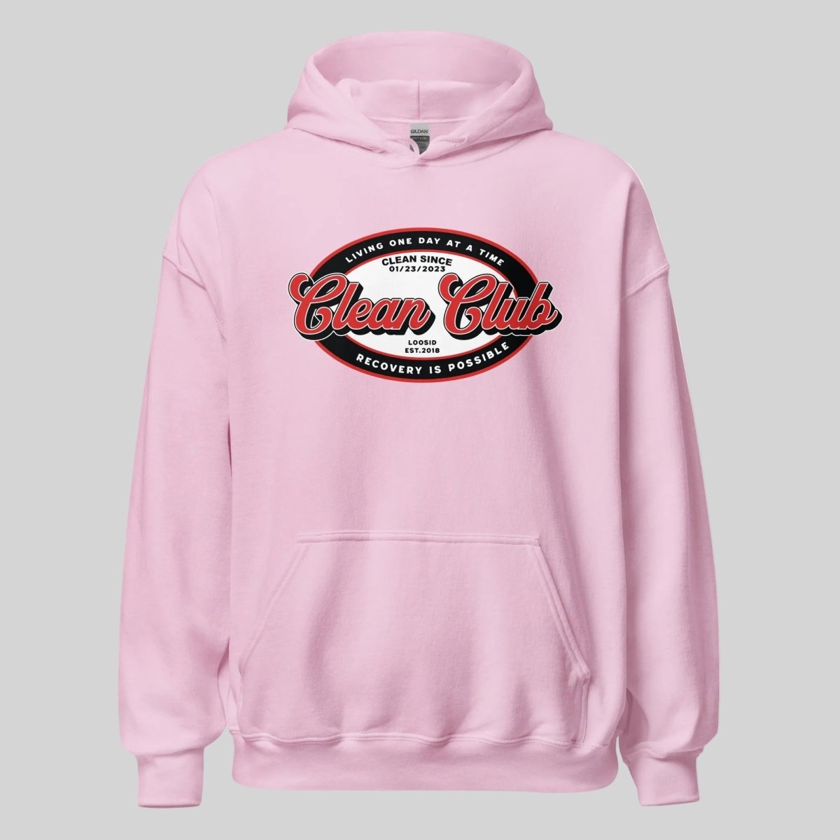 Clean Club Badge Recovery Hoodie side view (view 16)