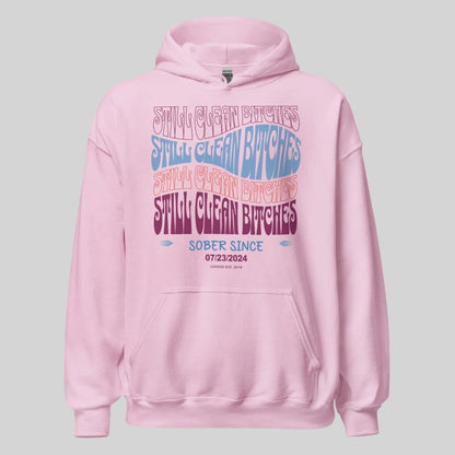 Still Clean B Custom Recovery Date Recovery Hoodie product photo (view 20)