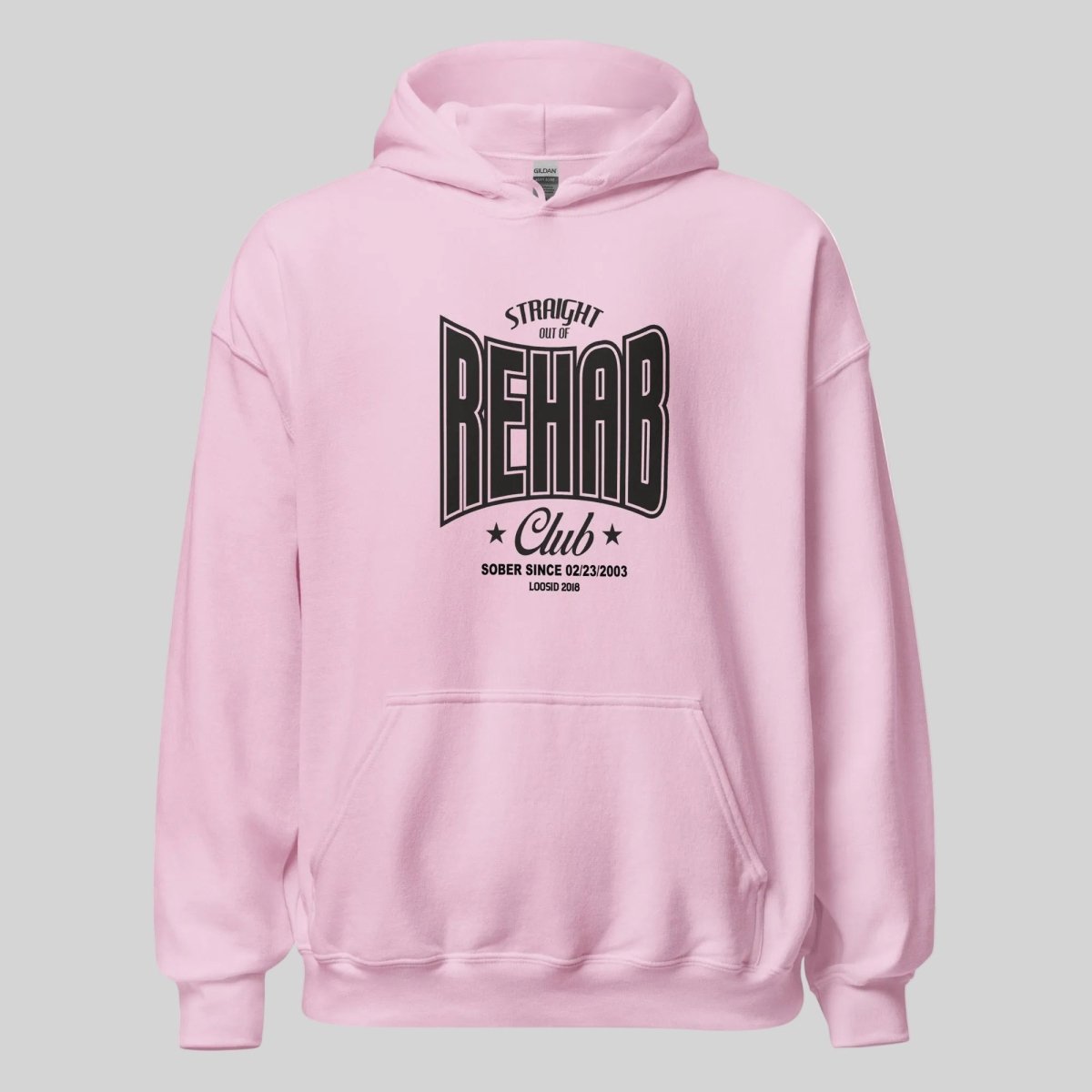 Rehab Recovery Hoodie side view (view 6)