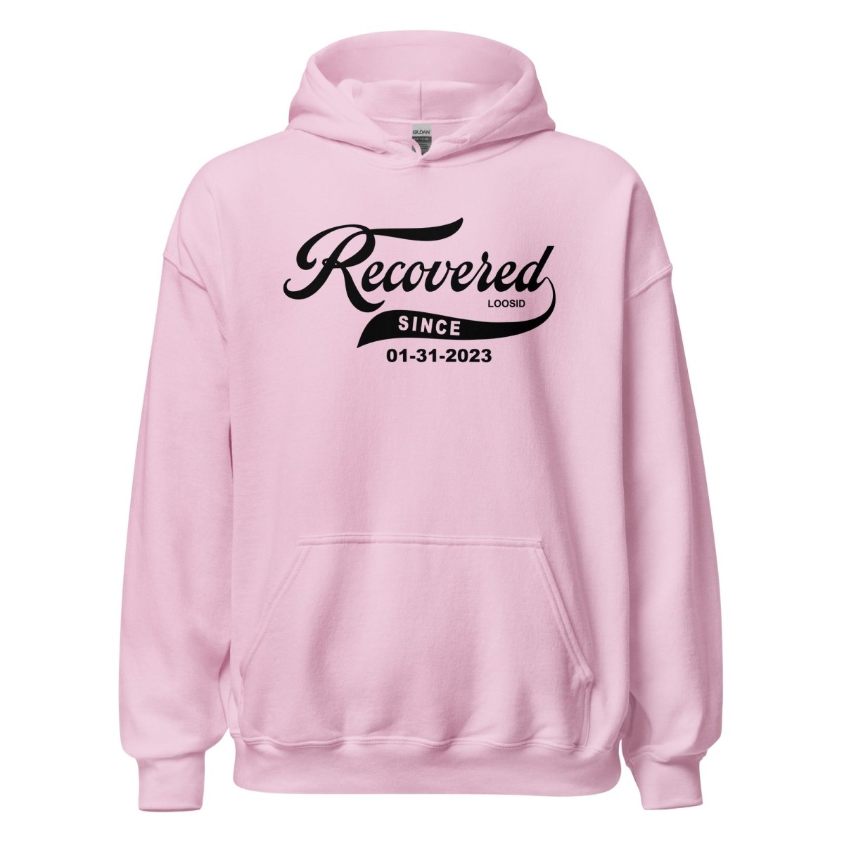 Recovered Since Recovery Hoodie product photo (view 30)