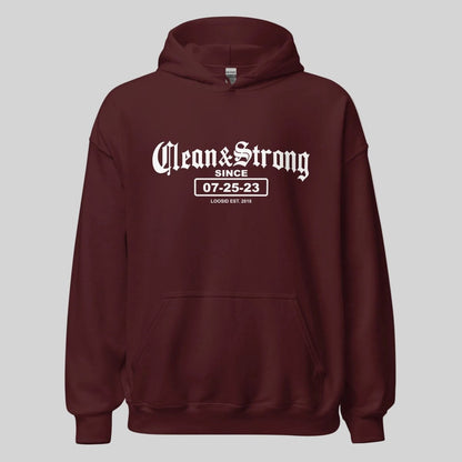 Old School Clean & Strong Recovery Hoodie packaging detail (view 8)