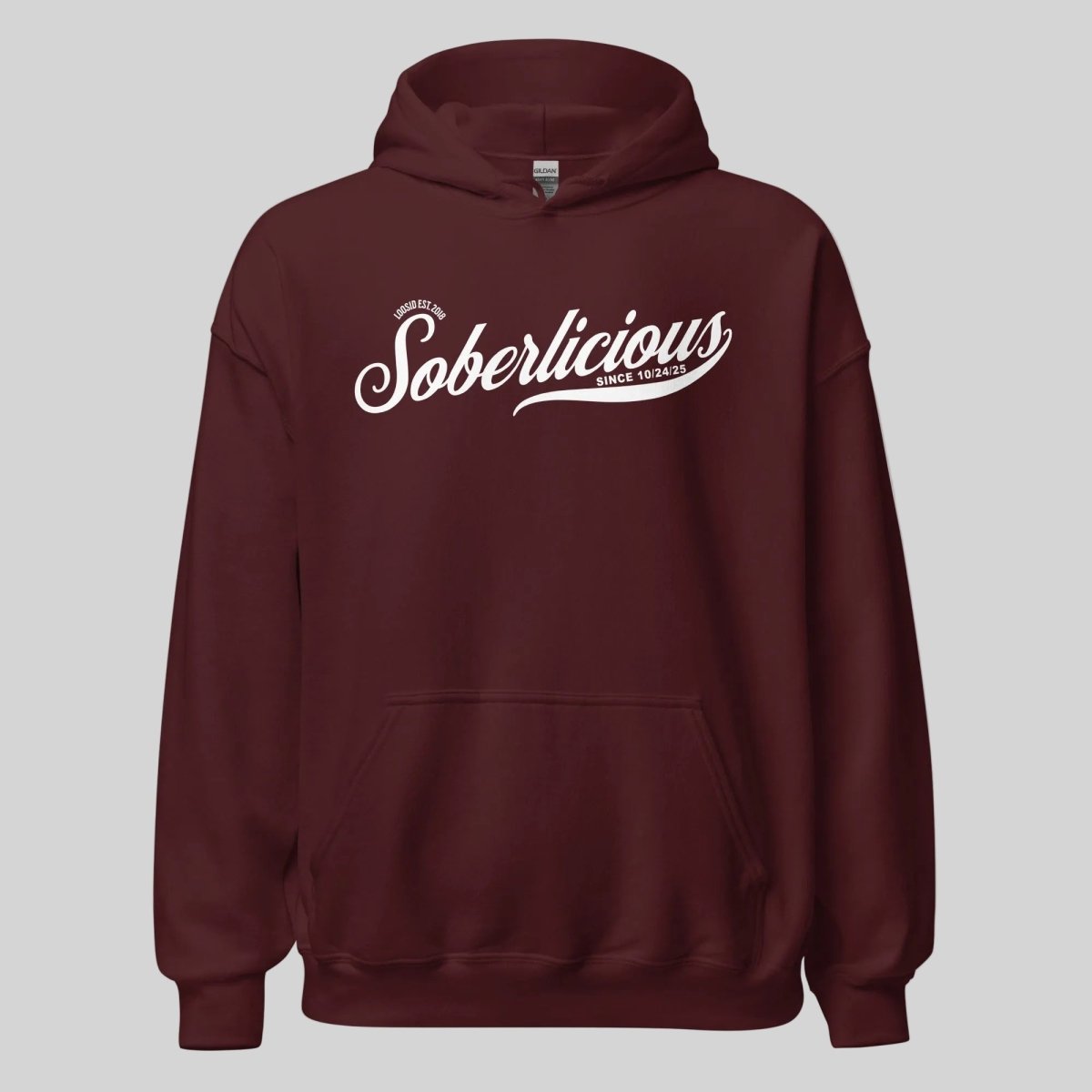 Soberlicious Recovery Hoodie product photo (view 10)