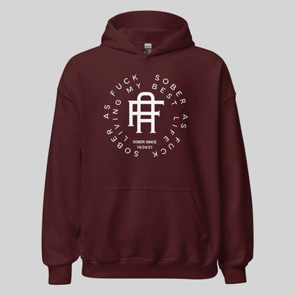 Living My Best Life Recovery Hoodie product photo (view 30)