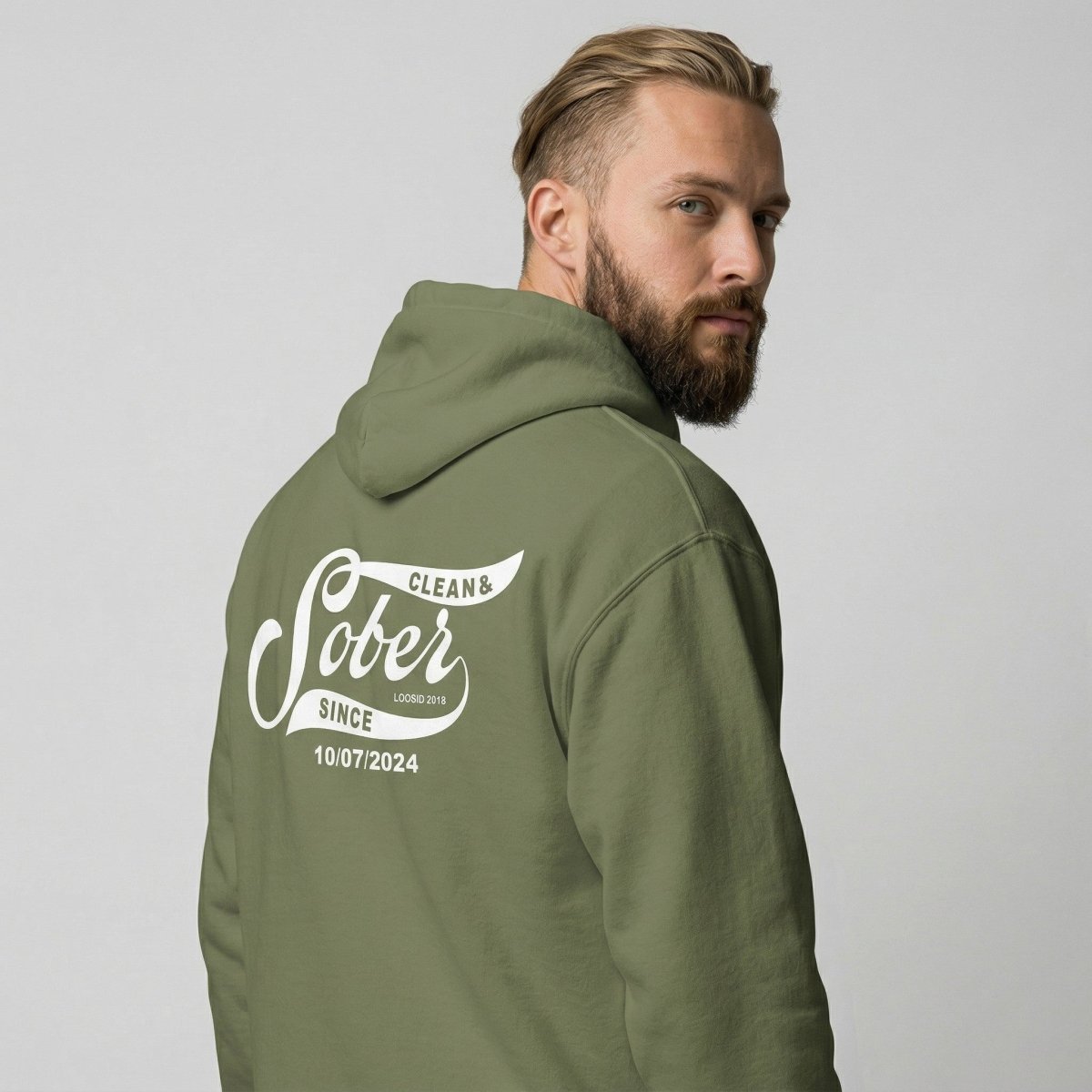 Sober Since Recovery Hoodie product photo (view 40)