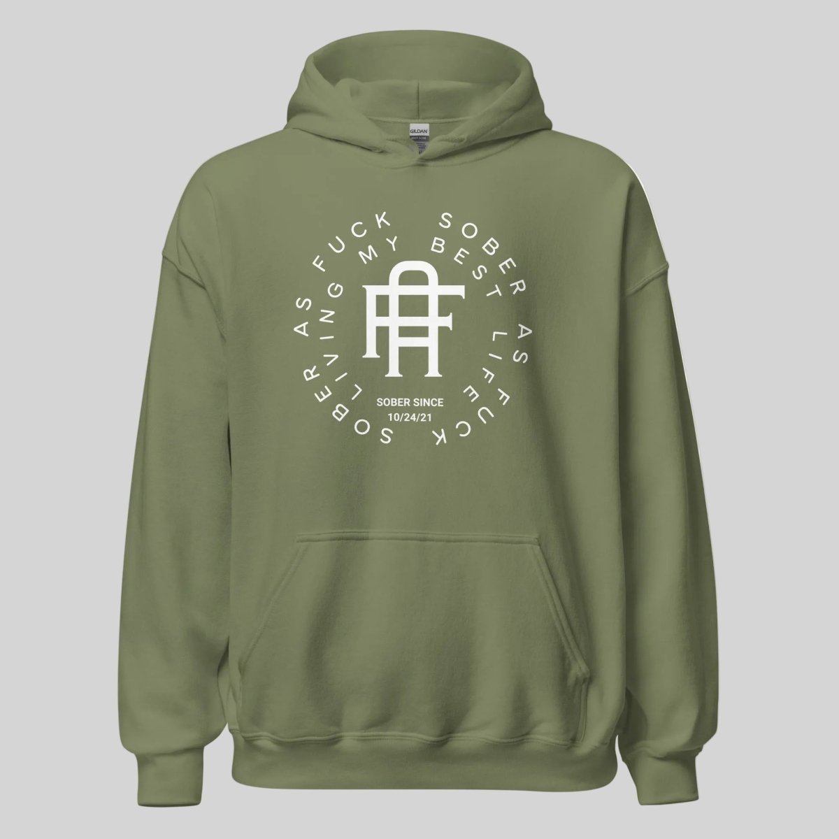 Living My Best Life Recovery Hoodie side view (view 26)