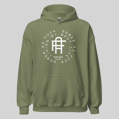 Living My Best Life Recovery Hoodie side view (view 26)