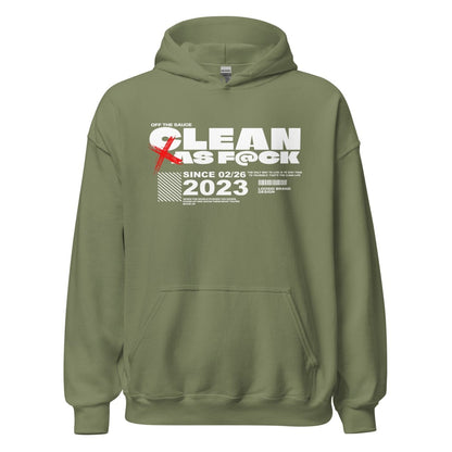 Clean As F*ck Recovery Hoodie graphic detail (view 14)