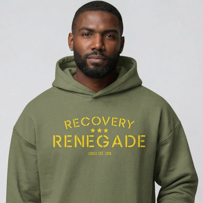 Thankful Recovery Renegade Recovery Hoodie close-up view (view 12)