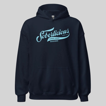 Soberlicious Recovery Hoodie back view (view 17)