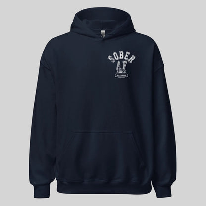 Sober AF Recovery Hoodie packaging detail (view 8)