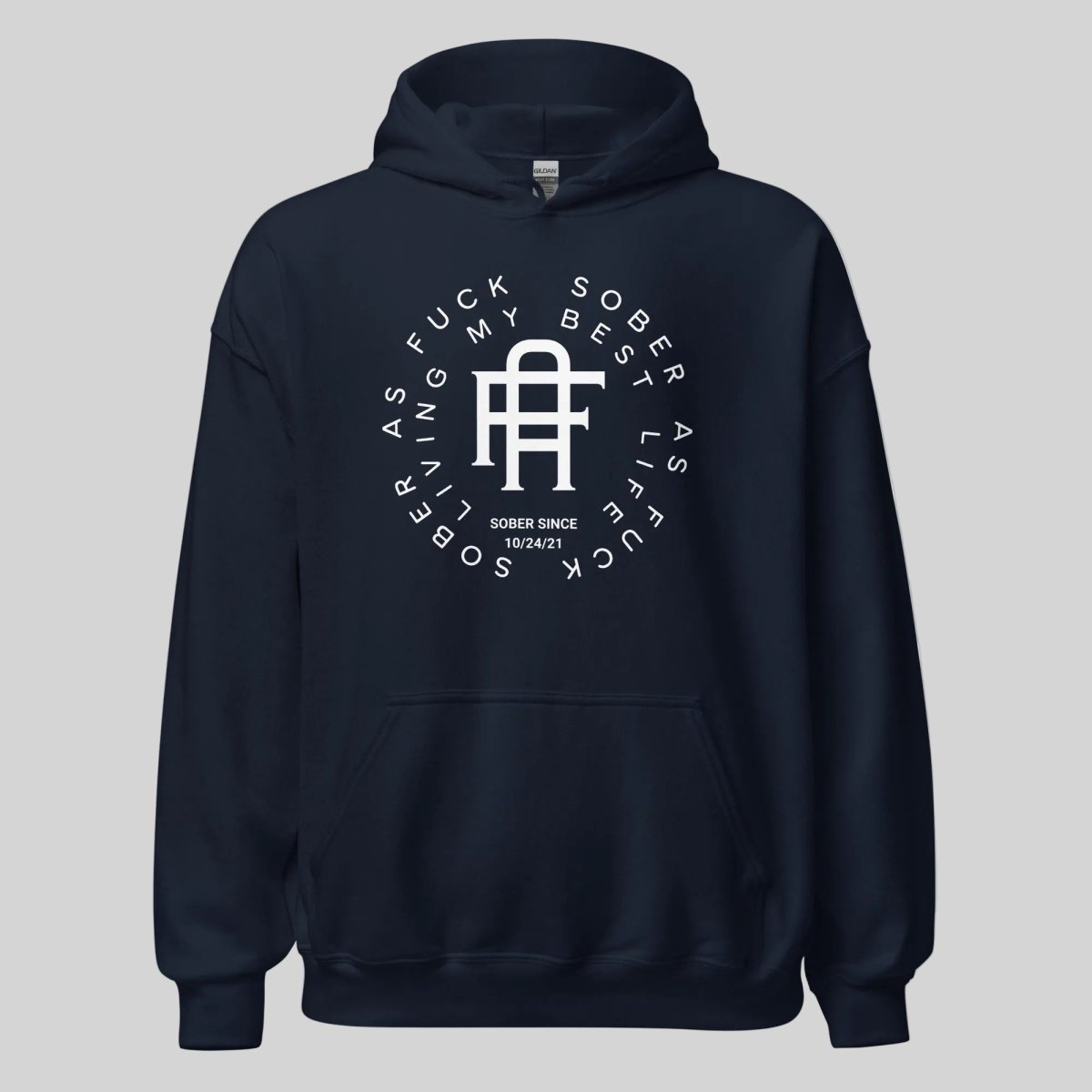 Living My Best Life Recovery Hoodie side view (view 6)