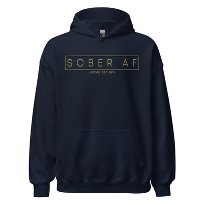 Sober AF Recovery Hoodie graphic detail (view 24)