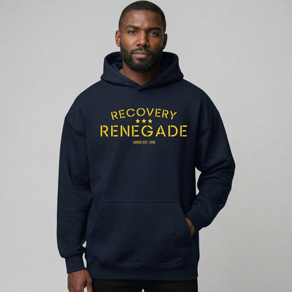 Thankful Recovery Renegade Recovery Hoodie back view (view 7)