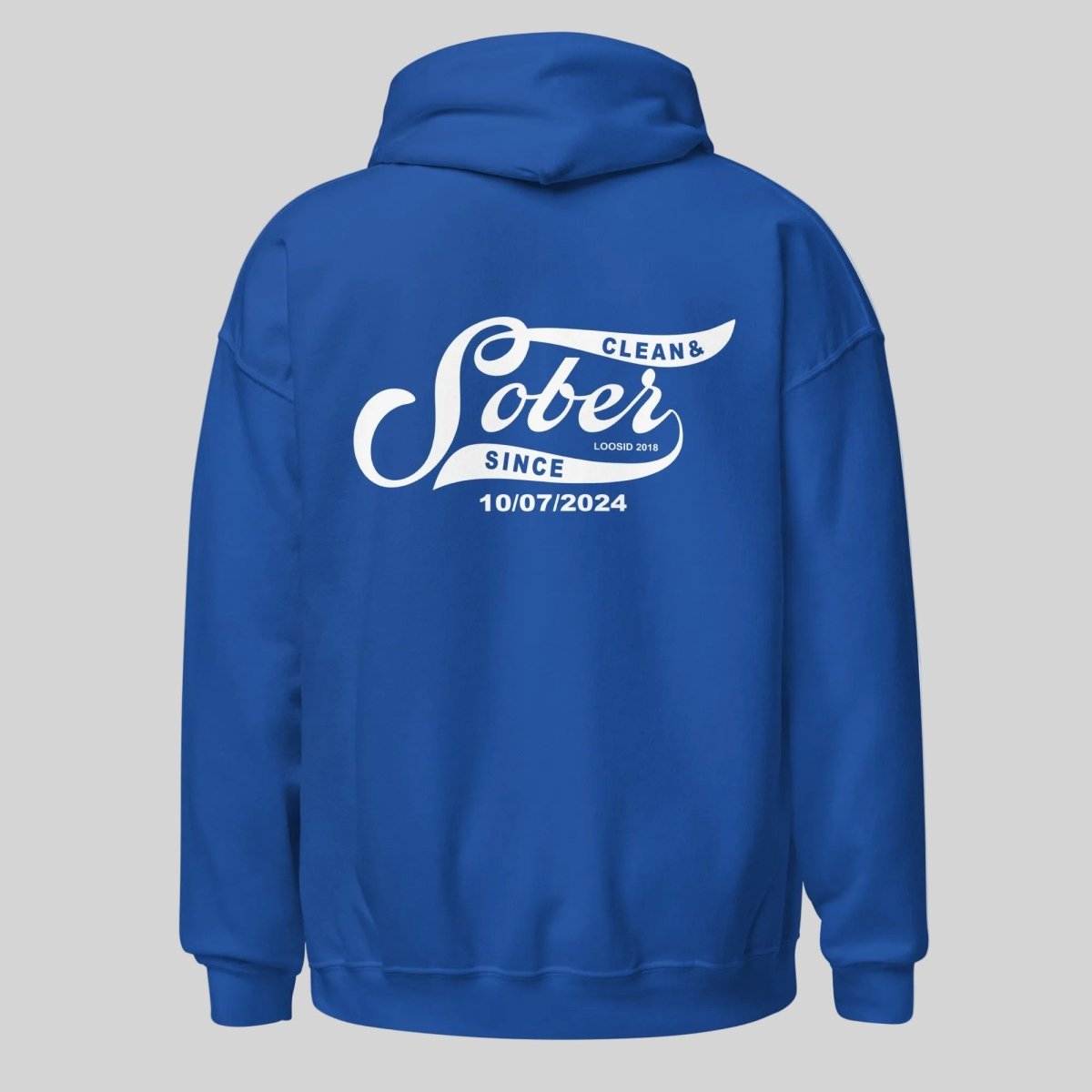 Sober Since Recovery Hoodie featuring the design (view 21)