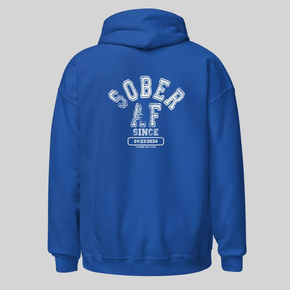 Sober AF Recovery Hoodie product photo (view 20)