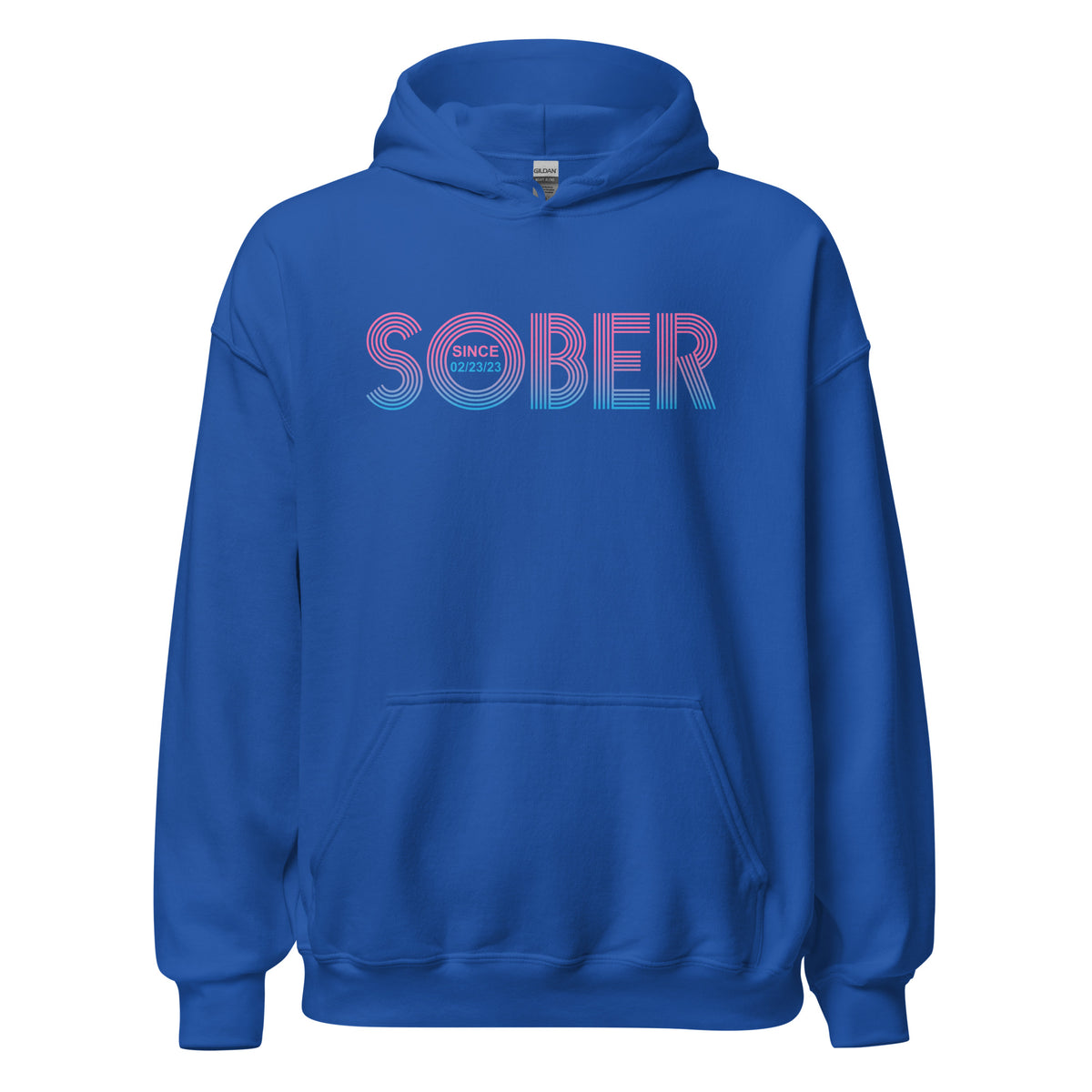 Inspirational Sober Hoodie to commemorate sober living
