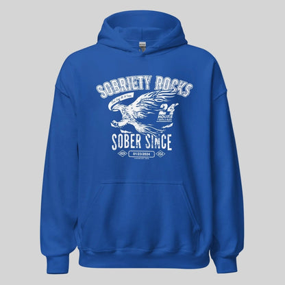 Sober Since Recovery Hoodie product photo (view 20)