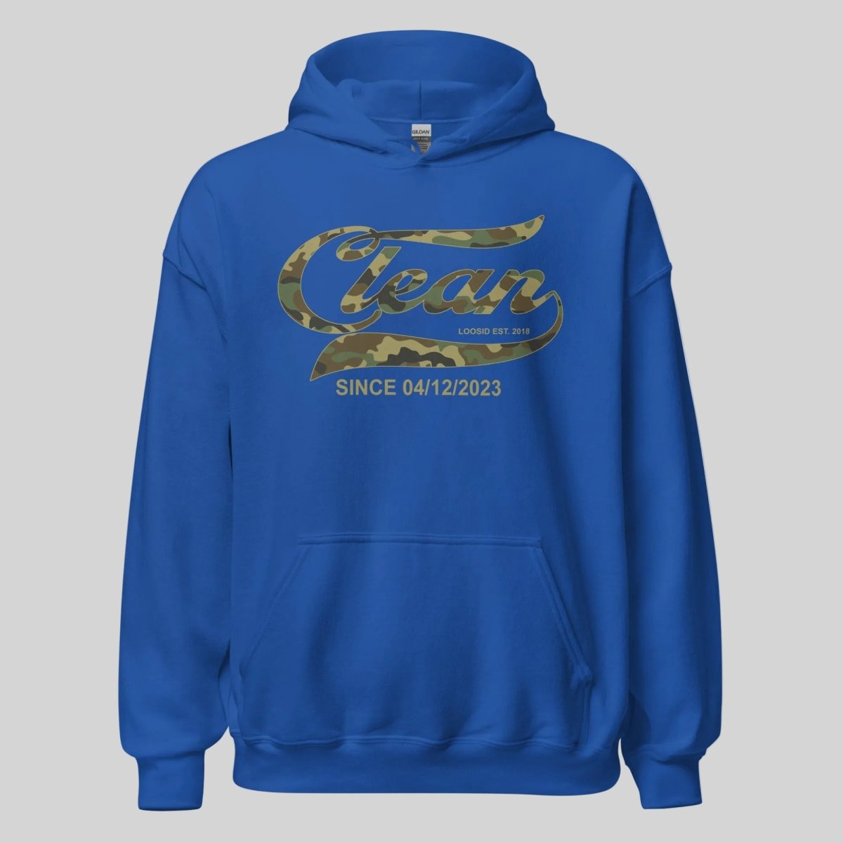 Clean Since Camo Recovery Hoodie featuring the design (view 11)