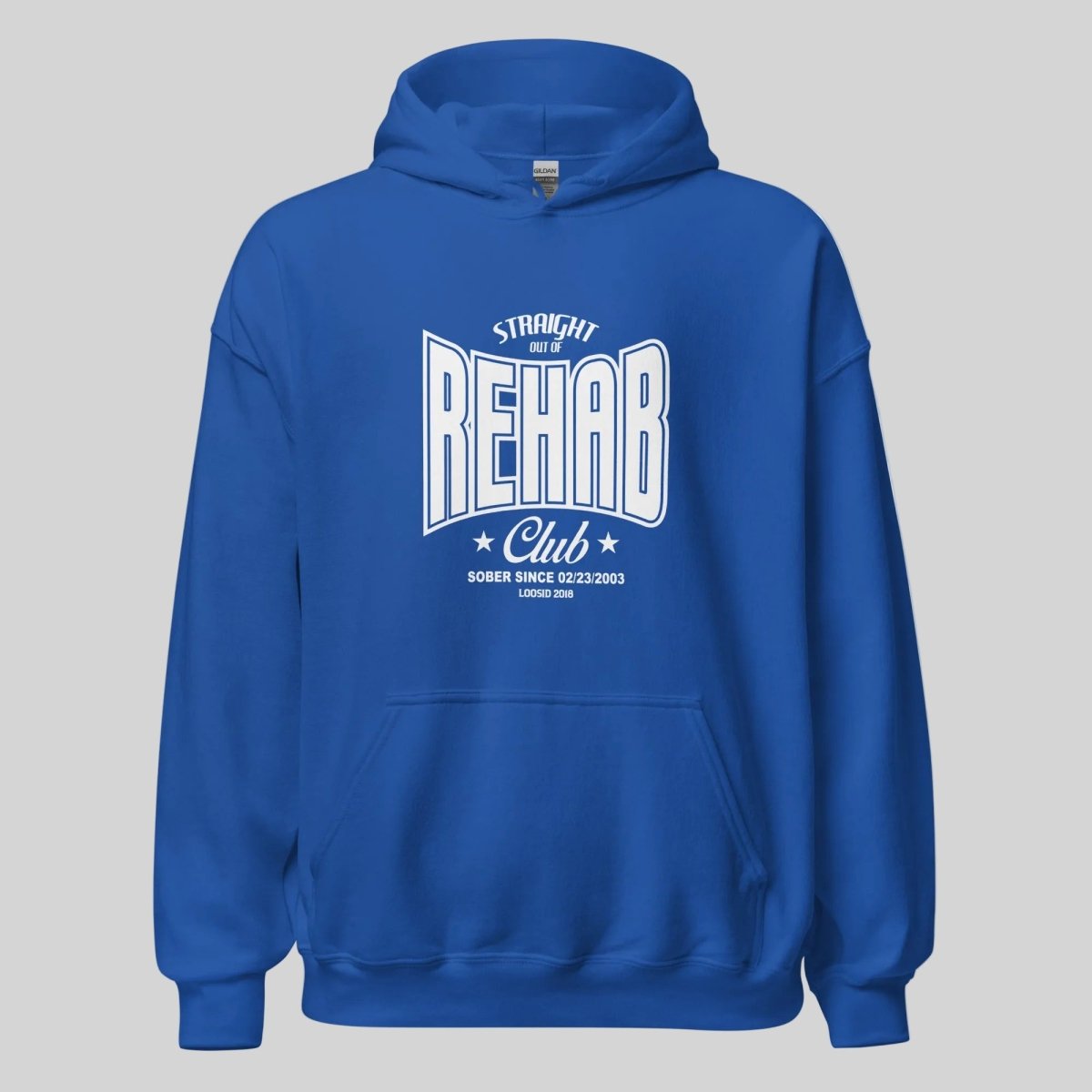 Rehab Recovery Hoodie featuring the design (view 31)