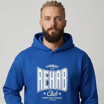 Rehab Recovery Hoodie close-up view (view 32)