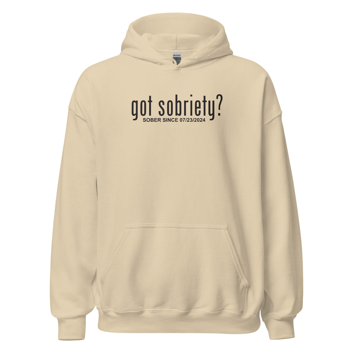 Inspirational Recovery Hoodie to celebrate sober milestones