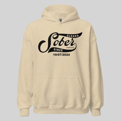 Sober Since Recovery Hoodie packaging detail (view 8)