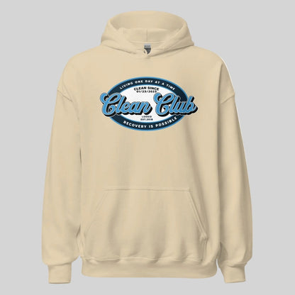 Clean Club Badge Recovery Hoodie side view (view 26)