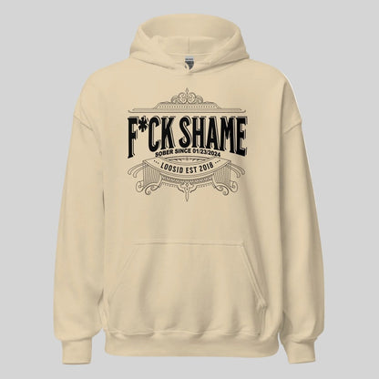 F*ck Shame Recovery Hoodie packaging detail (view 18)