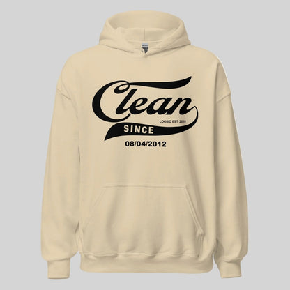 Clean Since Recovery Hoodie product photo (view 30)