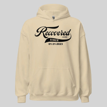 Recovered Since Recovery Hoodie close-up view (view 22)