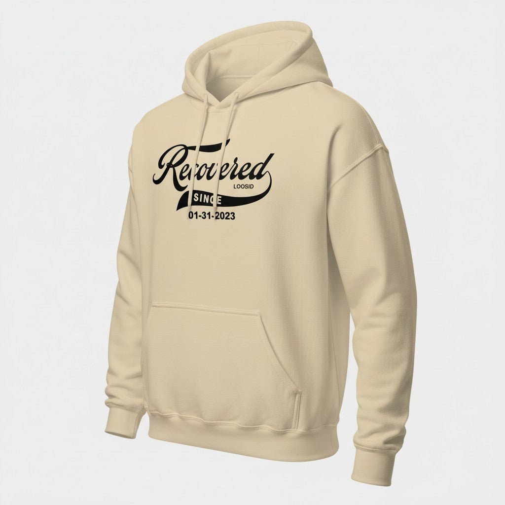 Recovered Since Recovery Hoodie packaging detail (view 28)