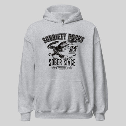 Sober Since Recovery Hoodie packaging detail (view 28)