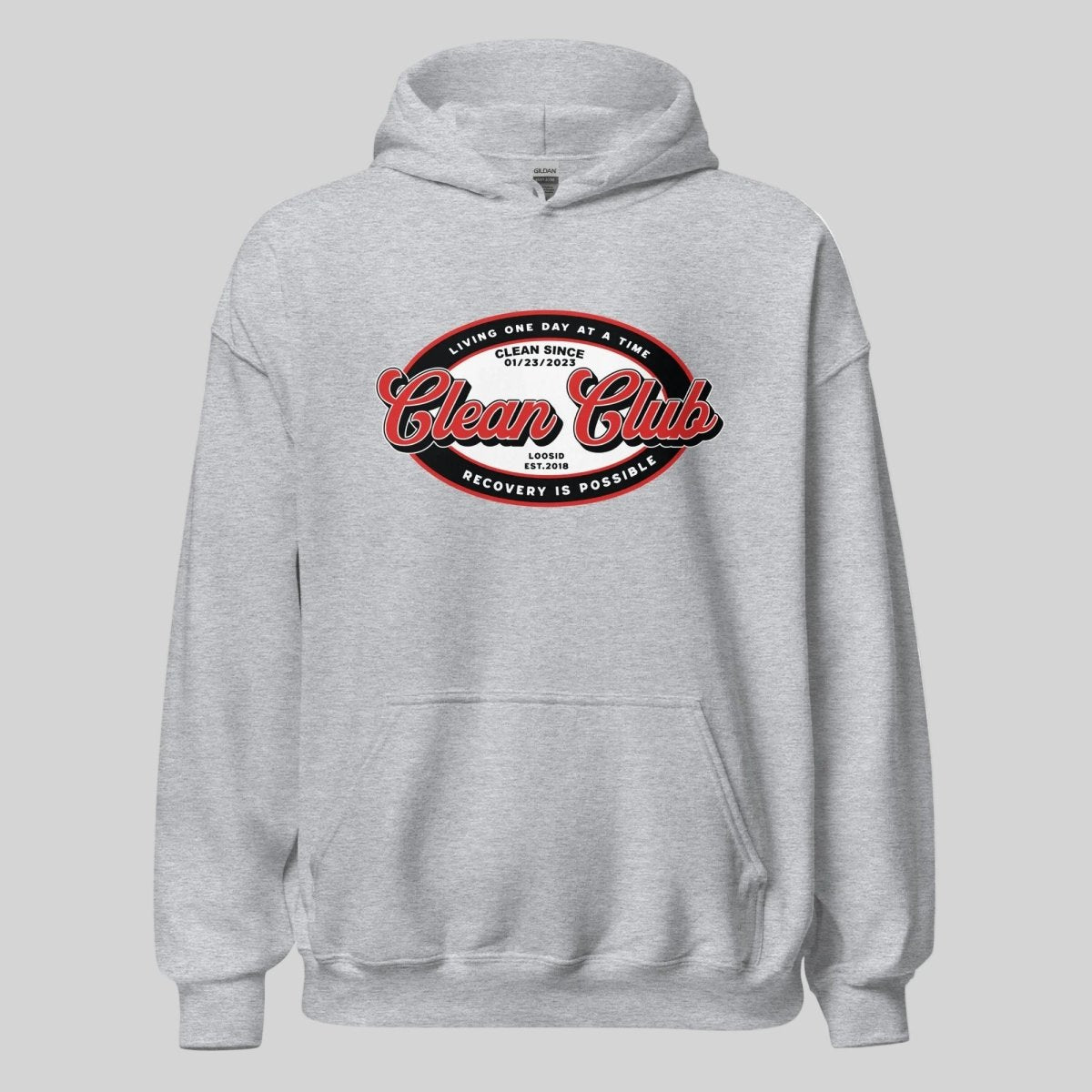 Clean Club Badge Recovery Hoodie featuring the design (view 11)