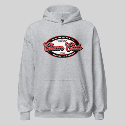 Clean Club Badge Recovery Hoodie featuring the design (view 11)