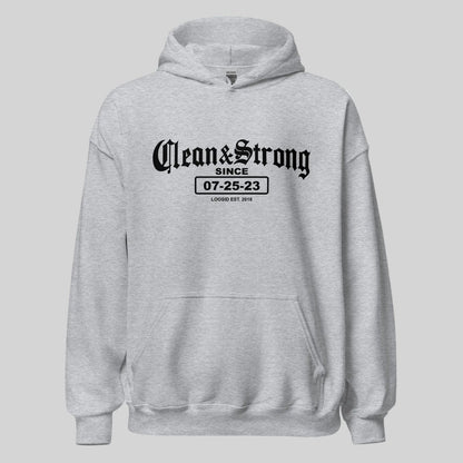 Old School Clean & Strong Recovery Hoodie product photo (view 20)