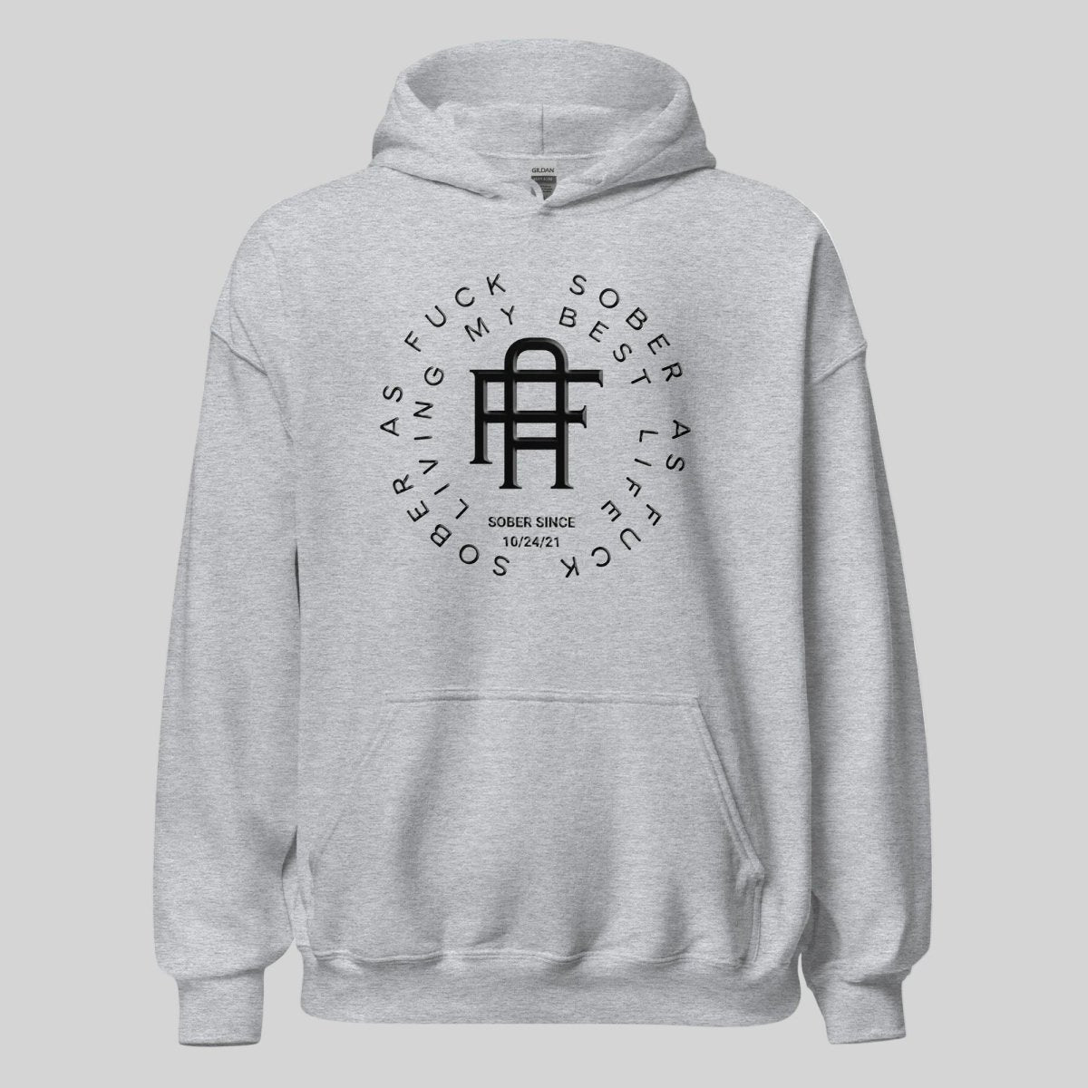 Living My Best Life Recovery Hoodie graphic detail (view 14)