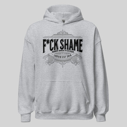 F*ck Shame Recovery Hoodie side view (view 6)