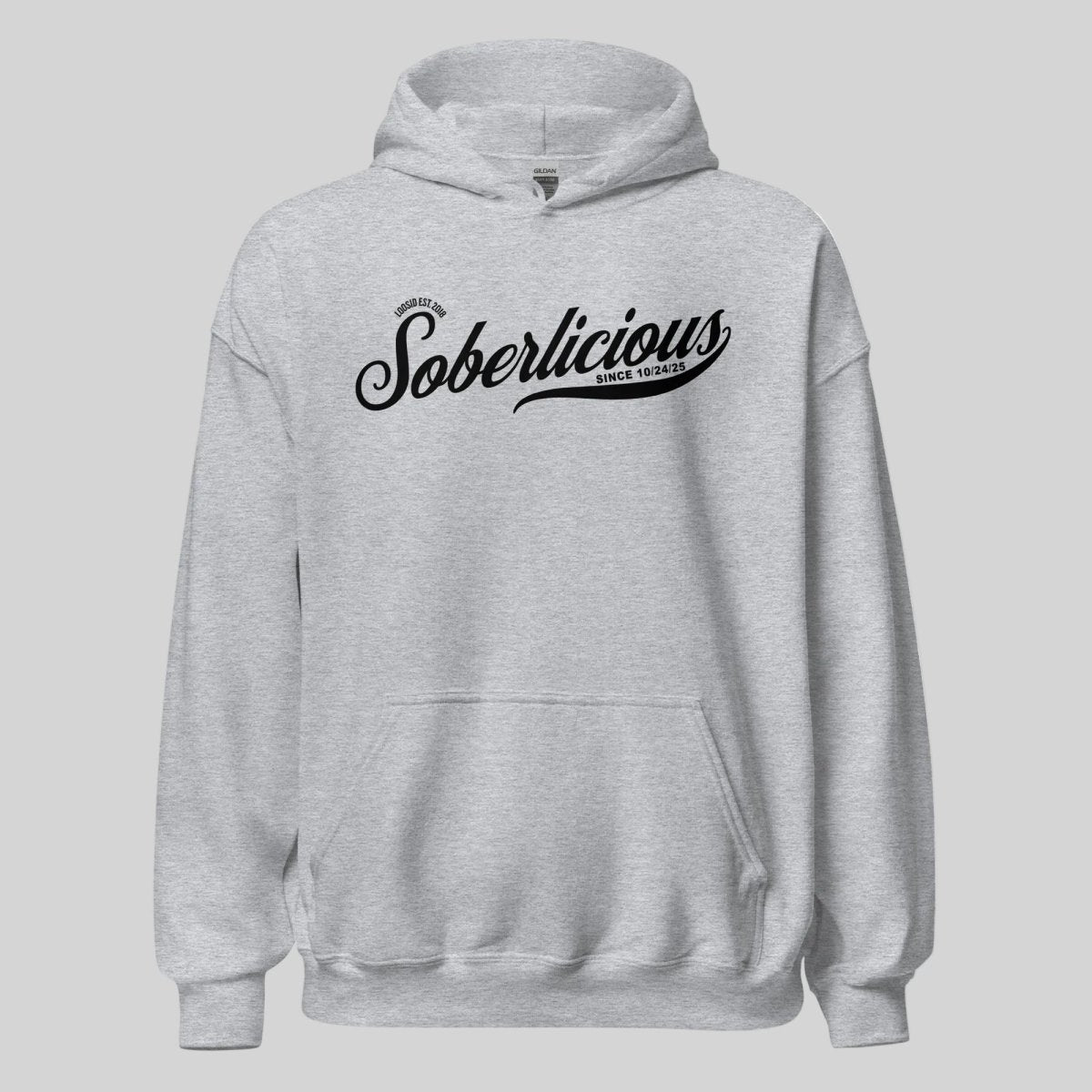 Soberlicious Recovery Hoodie side view (view 26)