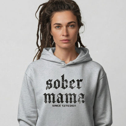 Sober Mama Recovery Hoodie packaging detail (view 18)