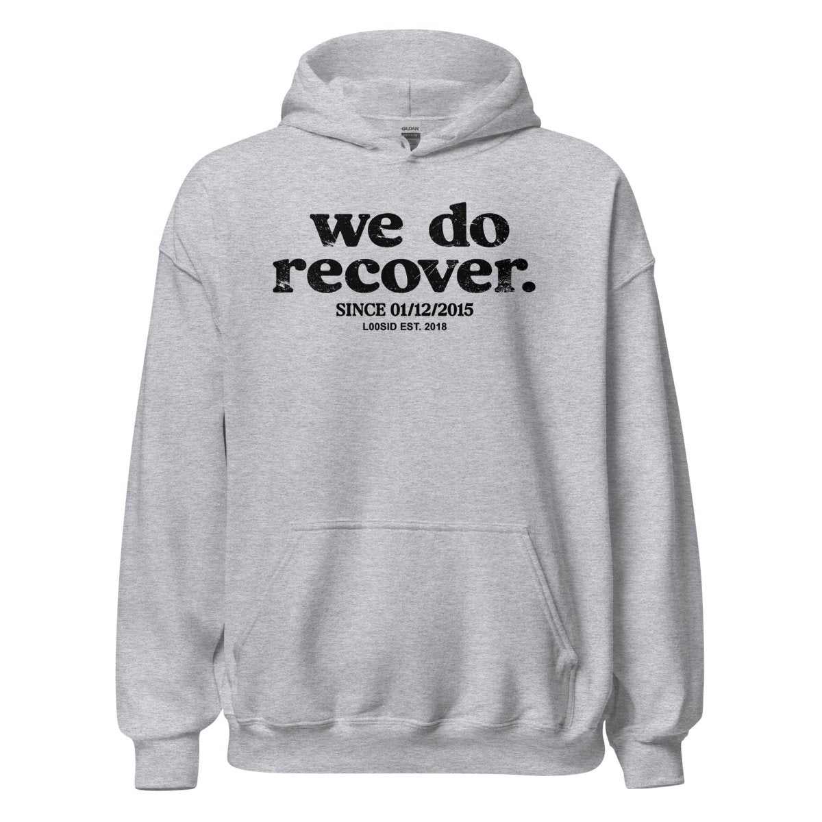 We Do Recover Since Recovery Hoodie back view (view 17)