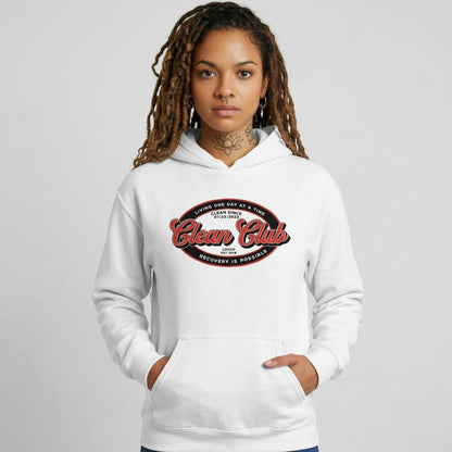 Clean Club Badge Recovery Hoodie featuring the design (view 21)