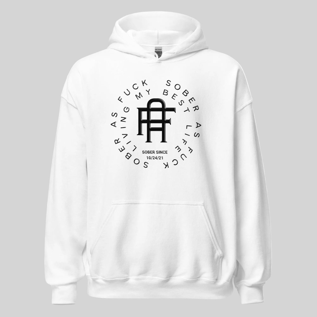 Living My Best Life Recovery Hoodie product photo (view 10)