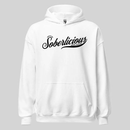 Soberlicious Recovery Hoodie close-up view (view 22)