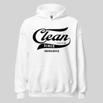Clean Since Recovery Hoodie packaging detail (view 18)