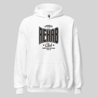 Rehab Recovery Hoodie back view (view 17)